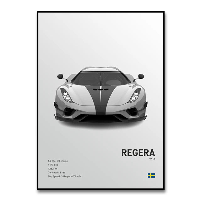 Koenigsegg Regera™ - CarPosters