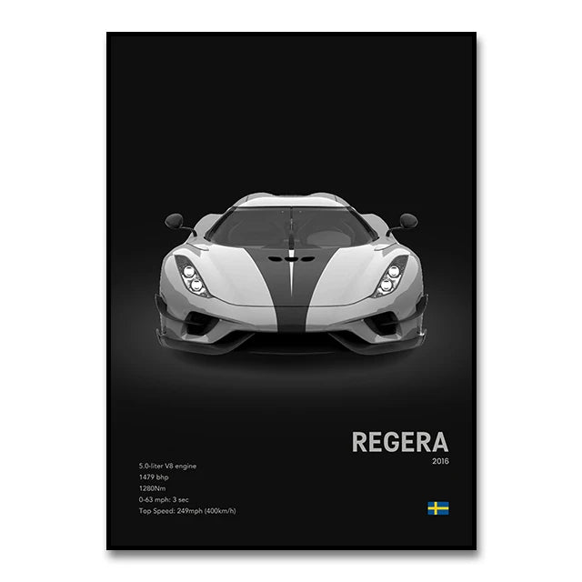 Koenigsegg Regera™ - CarPosters