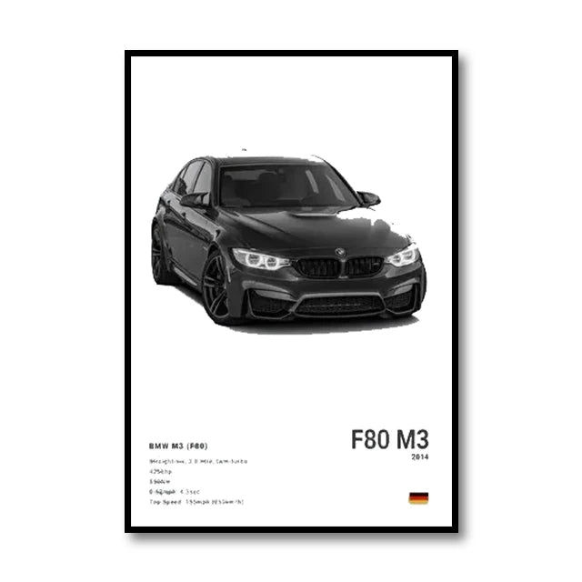 BMW F80 M3™ - CarPosters