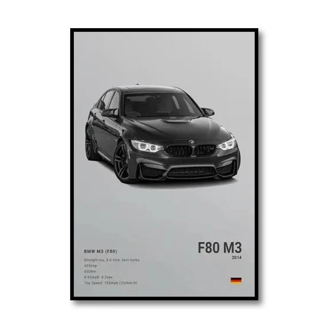 BMW F80 M3™ - CarPosters