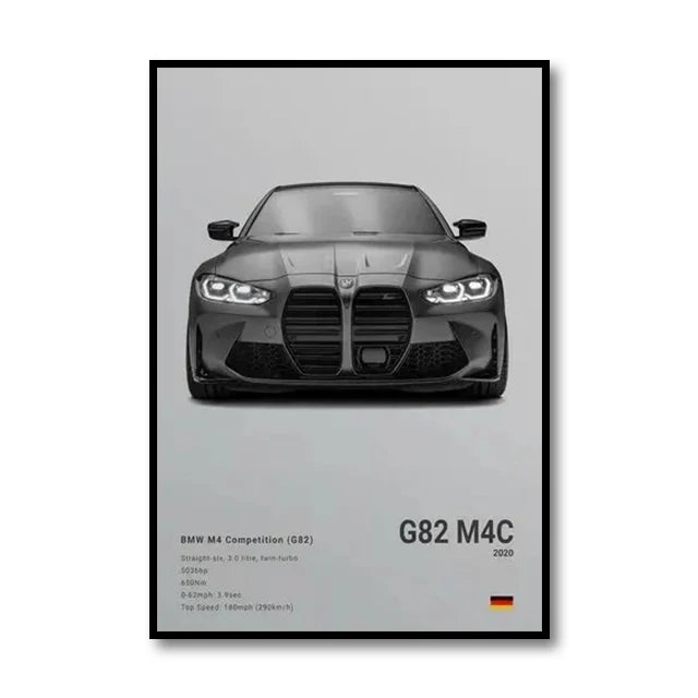 BMW G82 M4 Competition™ - CarPosters