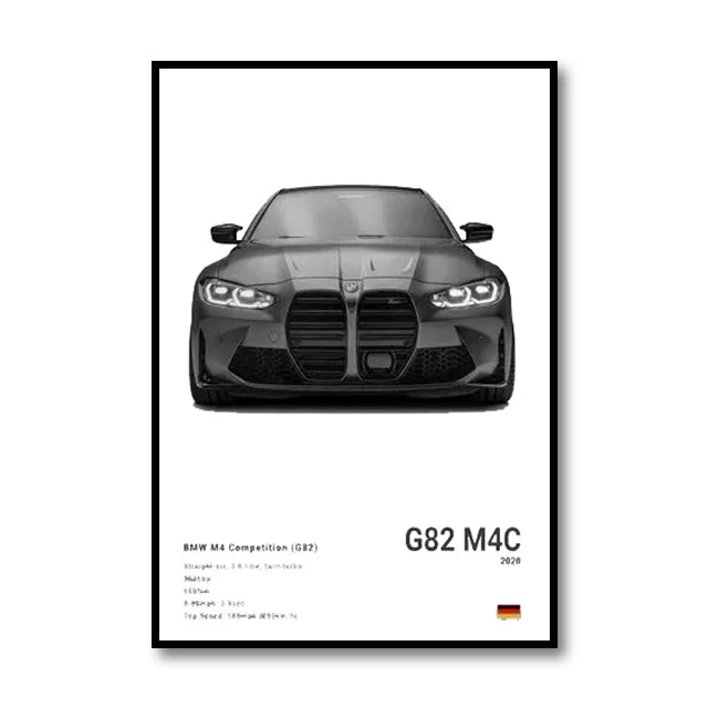 BMW G82 M4 Competition™ - CarPosters