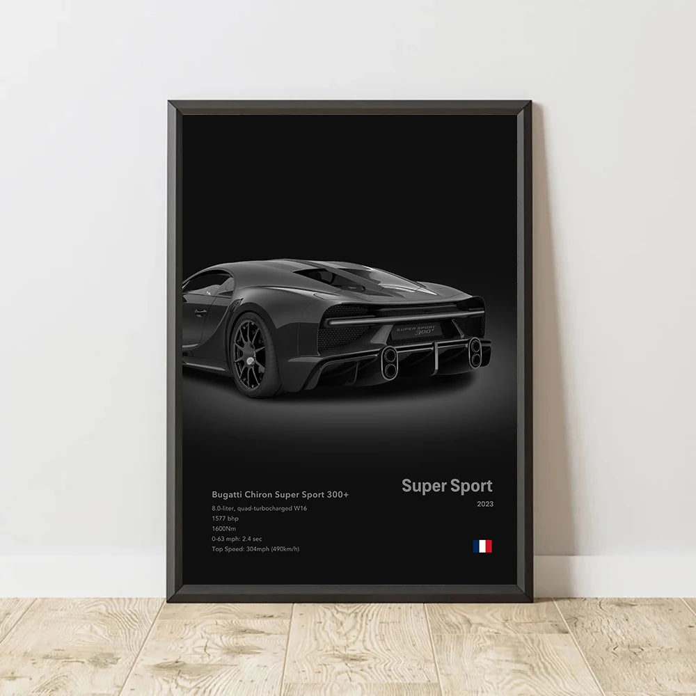 Bugati Chiron 300+ - CarPosters