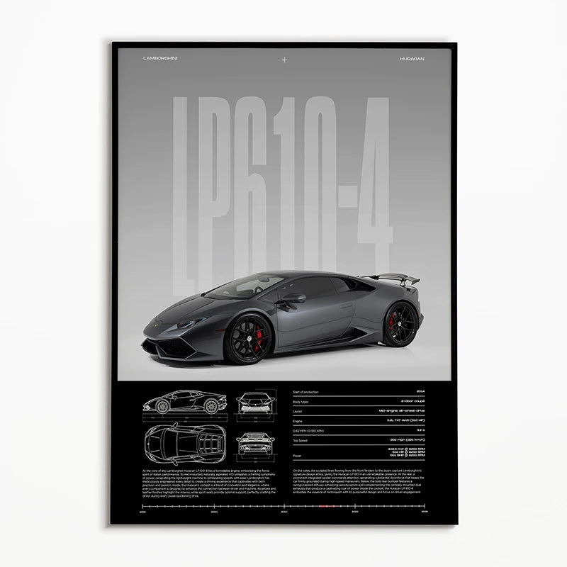 Lamborghini Huracan LP610-4 (Build Edition) - CarPosters