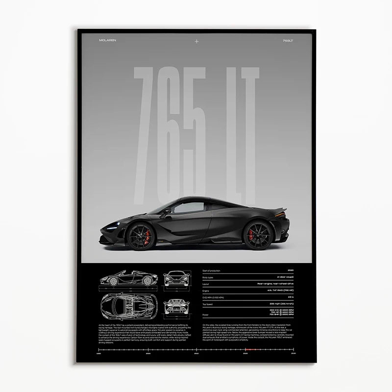 McLaren 675LT (Build edition) - CarPosters