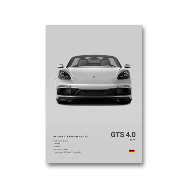 Porsche GTS4.0™ - CarPosters