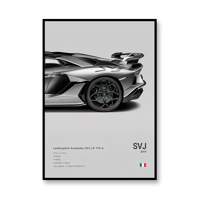 Lamborghini SVJ™ - CarPosters