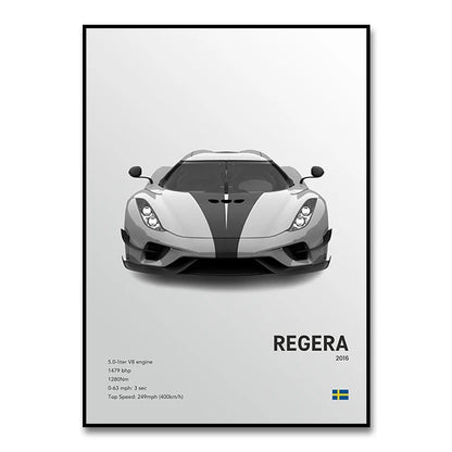 Koenigsegg Regera™ - CarPosters