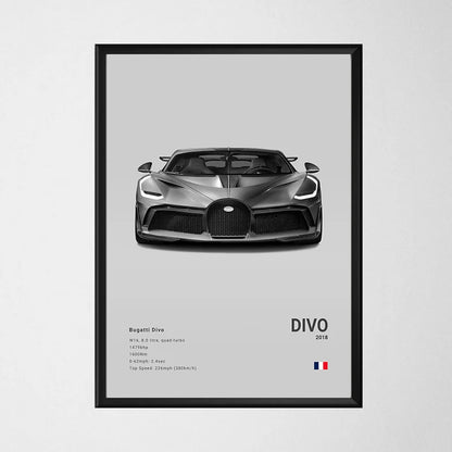 Bugatti Divo™ - CarPosters