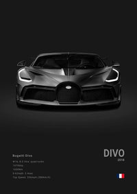 Bugatti Divo / Negro