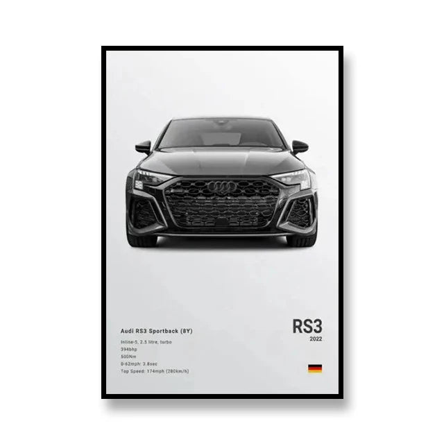 Audi RS3™ - CarPosters
