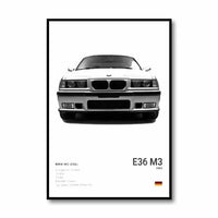 BMW E36 M3 Weiß
