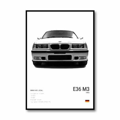 BMW E36 M3™ - CarPosters