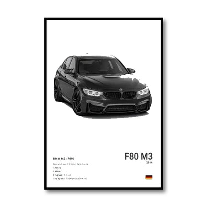 BMW F80 M3™ - CarPosters