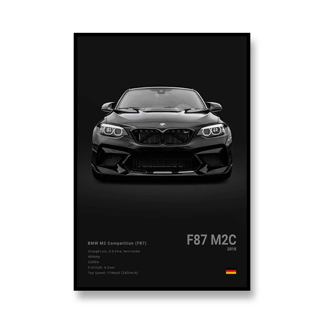 BMW F87 M2C™ - CarPosters