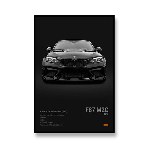 BMW F87 M2C™ - CarPosters