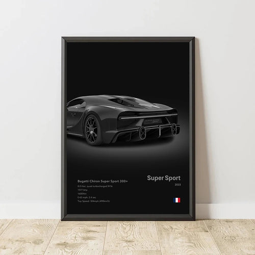 Bugati Chiron 300+ - CarPosters