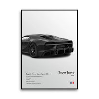 Bugatti Chiron 300+ Blanco