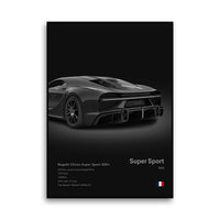 Bugatti Chiron 300+ Negro