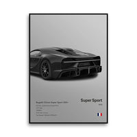 Bugatti Chiron 300+ Gris