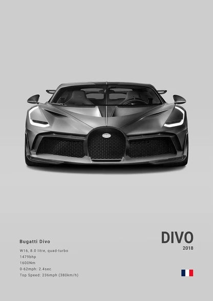 Bugatti Divo™ - CarPosters