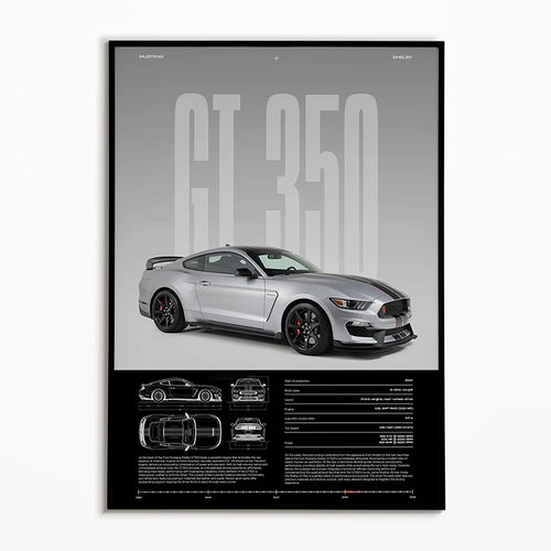 Ford Mustang GT350 (Build Edition) - CarPosters