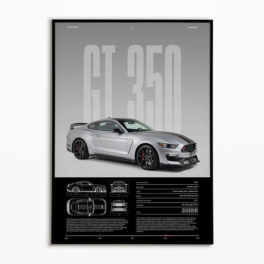 Ford Mustang GT350 (Build Edition) - CarPosters