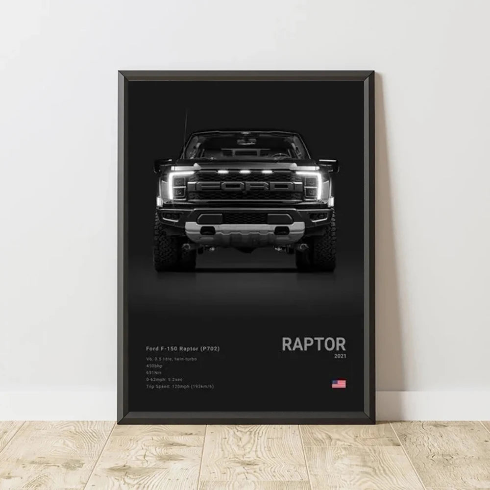 Ford Rapter Poster Ford Raptor™ Ford Raptor™ – CarPosters