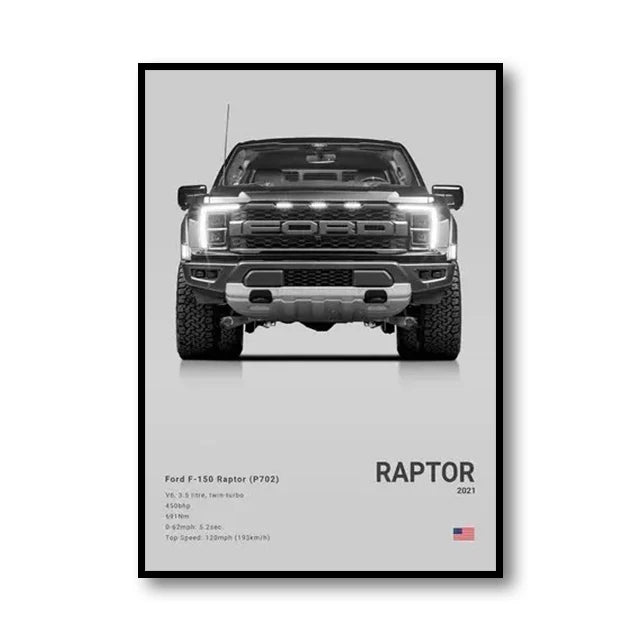 Ford Raptor R Promo Poster Ford Raptor™ Ford Raptor™ – CarPosters