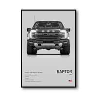 Ford Raptor Gris