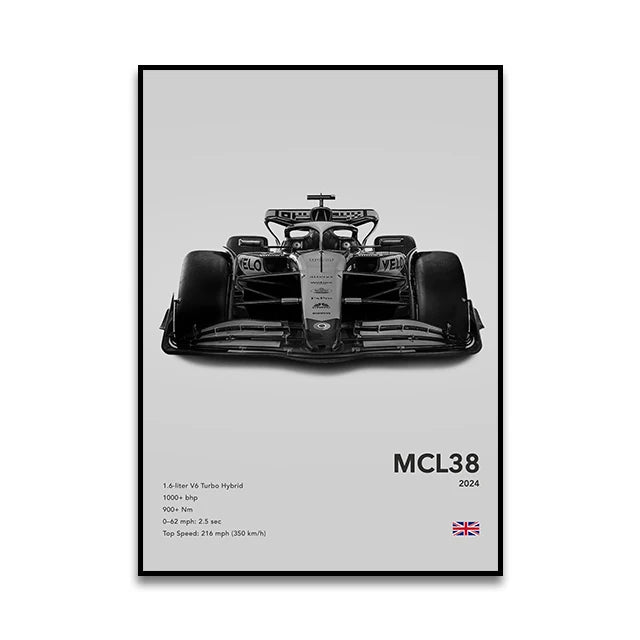 Formula 1 MCL38™ - CarPosters