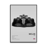 F1 MCL38 Grau