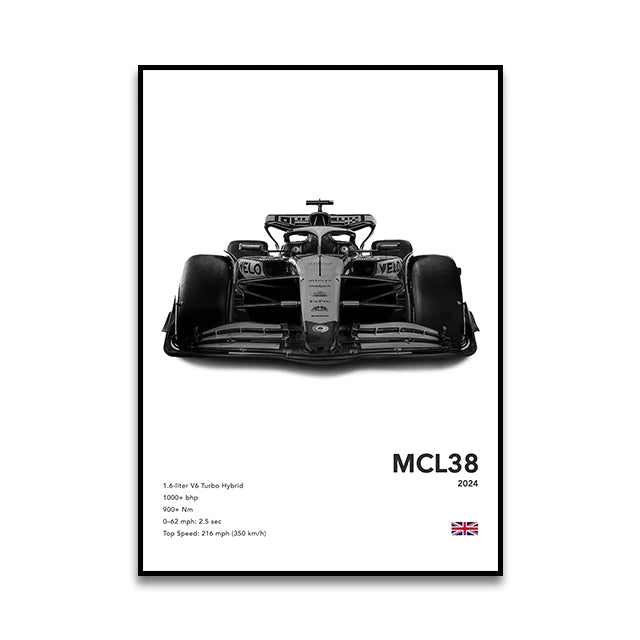 Formula 1 MCL38™ - CarPosters