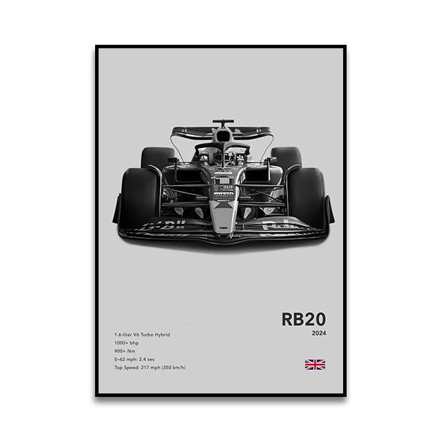 Formula 1 RB20™ - CarPosters