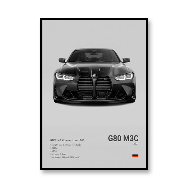 BMW G80 M3C™ - CarPosters