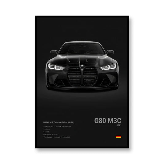 BMW G80 M3C™ - CarPosters