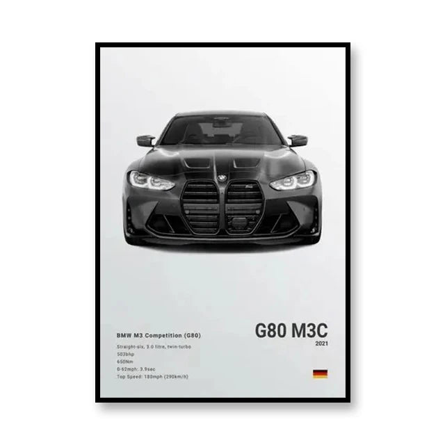 BMW G80 M3C™ - CarPosters