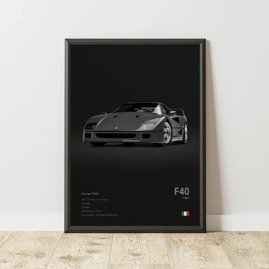 Ferrari F40™ - CarPosters