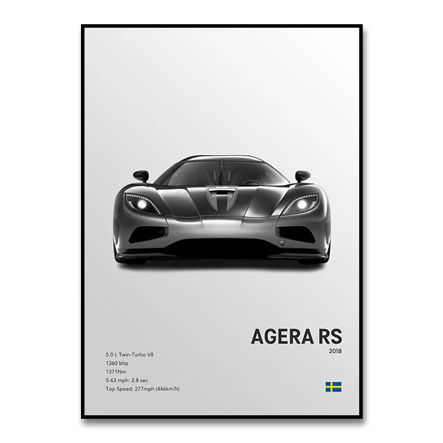 Koenigsegg Agera RS™ - CarPosters