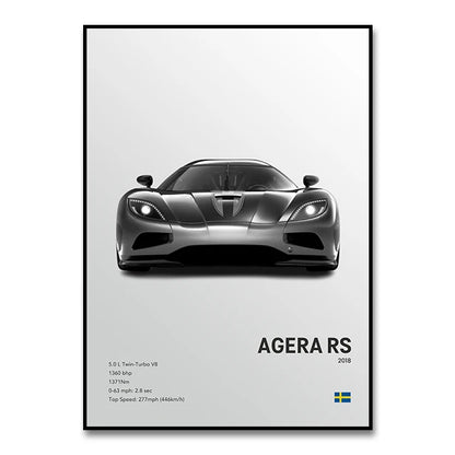 Koenigsegg Agera RS™ - CarPosters