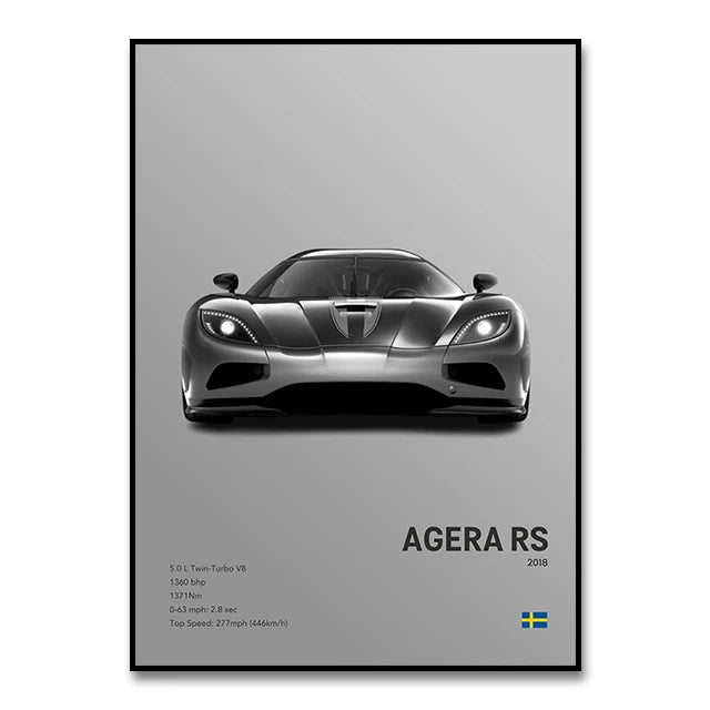 Koenigsegg Agera RS™ - CarPosters