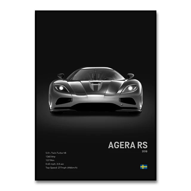 Koenigsegg Agera RS™ - CarPosters
