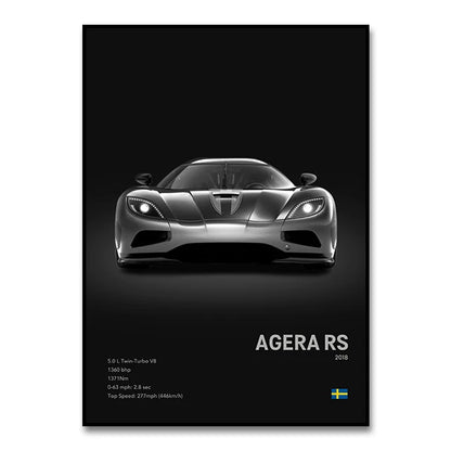 Koenigsegg Agera RS™ - CarPosters