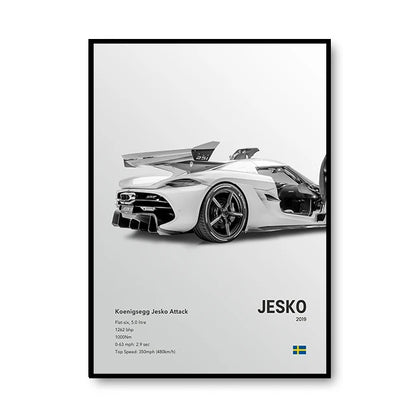 Koenigsegg Jesko Attack™ - CarPosters