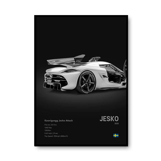 Koenigsegg Jesko Attack™ - CarPosters