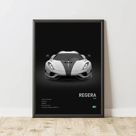 Koenigsegg Regera™ - CarPosters