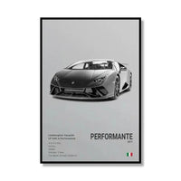 Lamborghini Perfomante Gris