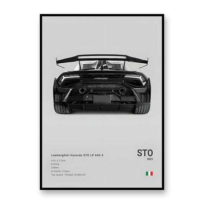 Lamborghini STO™ - CarPosters
