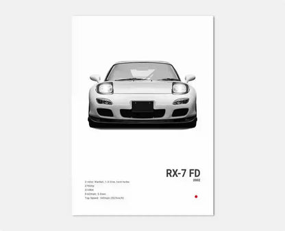 Mazda RX-7D™ - CarPosters