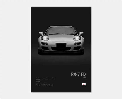 Mazda RX-7D™ - CarPosters